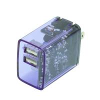 モバイルアクセサリー レディース 「Melia」 クリアAC充電器 2ポート 2.4A / CLEAR 2.4A/2POAT AC Charger | ZOZOTOWN Yahoo!店
