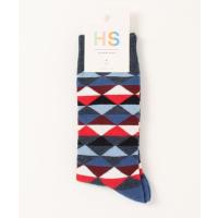 靴下 レディース HS by Happy Socks メンズ レディース TRIANGLE （ トライアングル ） クルーソックス 10201907 | ZOZOTOWN Yahoo!店