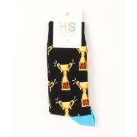 靴下 メンズ HS by Happy Socks メンズ レディース SUPER DAD （ スーパーダッド ） クルーソックス 10221919 | ZOZOTOWN Yahoo!店