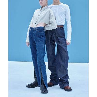ジョン ローレンス サリバン ワイドデニムパンツの商品一覧 通販 ジョン ローレンス サリバン ワイドデニムパンツの商品一覧 通販
