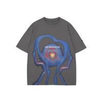 tシャツ Tシャツ メンズ 「HOOK」個性派抽象画プリント半袖ビッグTシャツ | ZOZOTOWN Yahoo!店