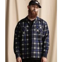 シャツ ブラウス メンズ Schott/ショット/LS OMBRE FLANNEL SHIRT/オンブレチェック ネルシャツ | ZOZOTOWN Yahoo!店