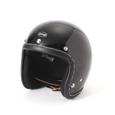 Schott NYC ブラック ジェットヘルメット Lサイズ Schott NYC ブラック ジェットヘルメット Lサイズ schott