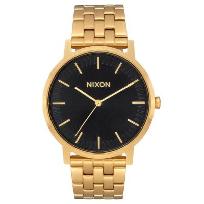 超希少プレミア　NIXON ゴールド クォーツ腕時計 NIXON - NIXON ニクソン 四角フェイス ゴールド 腕時計 ○本日
