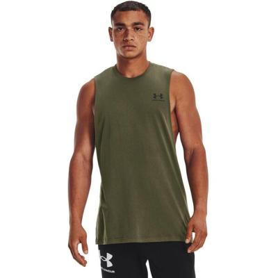 タンクトップ メンズ（UNDER ARMOUR）（色：グリーン系）のおすすめ