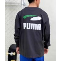 メンズ tシャツ Tシャツ PUMA  skateboarding/プーマスケートボーディング 長袖Tシャツ バックプリント 薄手 623032 | ZOZOTOWN Yahoo!店