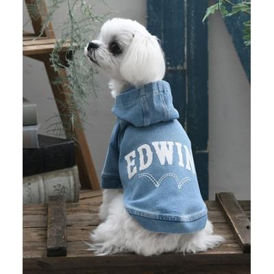 ④犬用 服(2L)ネイビー新品未使用タグ付きEDWIN（エドウイン）