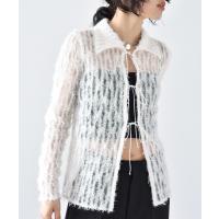 シャツ ブラウス レディース CODE A ｜ front ribbon feather blouse | ZOZOTOWN Yahoo!店