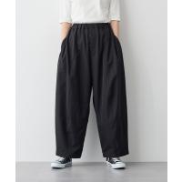 チノパン 「低身長/高身長向けサイズ有」速乾チノコクーンパンツ「サスティナブル」 レディース