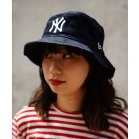 帽子 ハット レディース NEW ERA/ニューエラ/バケット01 MLB Corduroy コーデュロイ ニューヨーク・ヤンキース ネイビー | ZOZOTOWN Yahoo!店