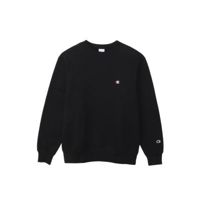 極美品⭐︎アメリ×チャンピオン スウェット ブラック　トレーナー　黒　ブラック Champion チャンピオン C8-Y044 relume 別注 リバースウィーブ