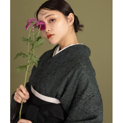 ozz oneste 着物柄袴スカート&飾り帯 2点セット＋オマケのリボン付き ozz oneste 着物柄袴スカート&飾り帯 2点セット＋オマケのリボン付き