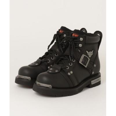 Harley-Davidson ブラックブーツ バックル付き Harley Davidson ブーツ 「Men's」BrakeBuckleブレイクバックル