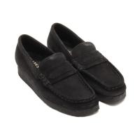 ローファー レディース Clarks WallabeeLoafer Black Sde / クラークス ワラビー ローファー | ZOZOTOWN Yahoo!店