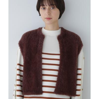 フェイクファーベスト ブラウンのおすすめ人気商品一覧 通販 - Yahoo