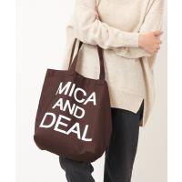 トートバッグ バッグ レディース MICA＆DEALロゴコットンバッグ | ZOZOTOWN Yahoo!店