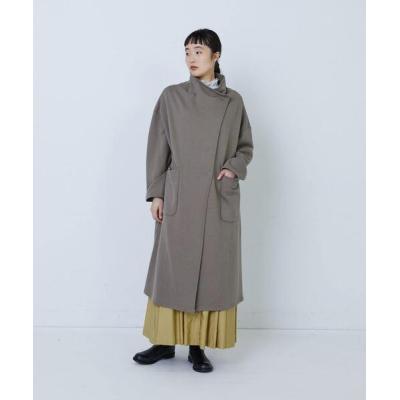 LOISIR ロワズィール　Aラインロングダッフルコート ベージュ　ウール LOISIR（レディースコート、ジャケット） | ファッション の