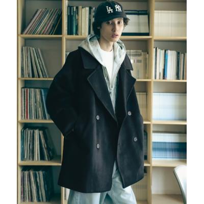 Pコート ダブルブレスト ブルー ユニセックス 楽天市場】ダブル pコートの通販
