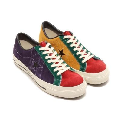 コンバース　ワンスター　jスウェードマルチカラー CONVERSE コンバース ワンスター スエード 日本製 4色マルチ