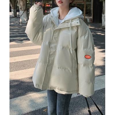 サーモンピンク ダウンコート（ファッション）（色：ピンク系）の商品