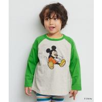 tシャツ Tシャツ キッズ 「Disney」ミッキーマウス/ラグランロンT（80〜150cm） | ZOZOTOWN Yahoo!店