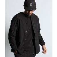 ジャケット ノーカラージャケット メンズ 「BLACK LABEL」MINOTEC RIPSTOP CARDIGAN：機能素材 セットアップ ノーカラ | ZOZOTOWN Yahoo!店