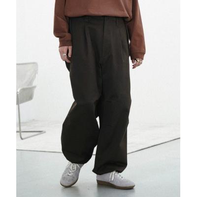 WYM LIDNM メンズワイド、バギーパンツ（パンツ丈タイプ：ロング