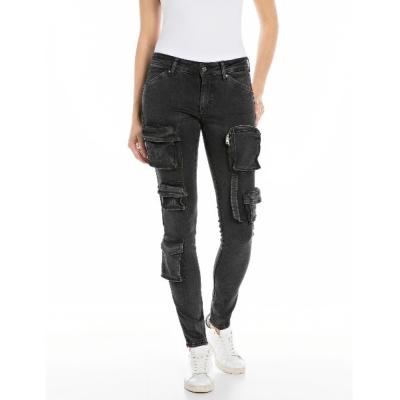 スキニーカーゴパンツ レディース（レディースジーンズ、デニム  