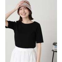 tシャツ Tシャツ レディース テレコハーフスリーブＴシャツ | ZOZOTOWN Yahoo!店