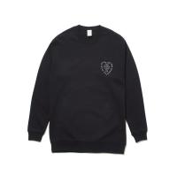 スウェット メンズ BLACK HEART LOGO CREW SWEAT | ZOZOTOWN Yahoo!店