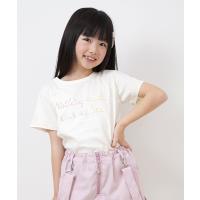 tシャツ Tシャツ キッズ ラメロゴT | ZOZOTOWN Yahoo!店