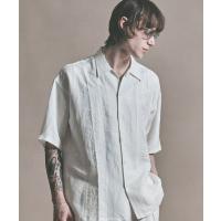 シャツ ブラウス メンズ FLOWER EMBROIDERY LINEN SHIRT | ZOZOTOWN Yahoo!店