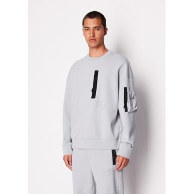 Armani Exchange グレー トレーナー ARMANI EXCHANGE トレーナー スウェット 「A|X アルマーニ