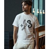 tシャツ Tシャツ メンズ 1PIU1UGUALE3 RELAX(ウノピゥウノウグァーレトレ リラックス)レオパード×シルバーストーンロゴ半袖Tシャツ | ZOZOTOWN Yahoo!店