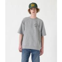 スウェット メンズ Levi's/リーバイス カットオフ ラグラン Tシャツ グレーSURF CREW | ZOZOTOWN Yahoo!店