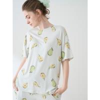 ルームウェア パジャマ レディース 「接触冷感」フルーツ柄Tシャツ | ZOZOTOWN Yahoo!店