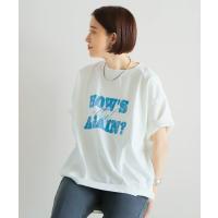 tシャツ Tシャツ レディース イディオムロゴPT　ワイドTEE | ZOZOTOWN Yahoo!店