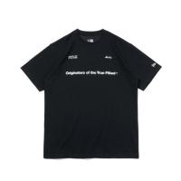 tシャツ Tシャツ メンズ 「NEW ERA」半袖 パフォーマンス Tシャツ Multi Logo ブラック レギュラーフィット | ZOZOTOWN Yahoo!店
