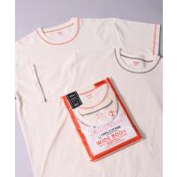 tシャツ Tシャツ メンズ (LG)「UNIVERSAL OVERALL」「パックT」2枚入り ルーズフィット カラーステッチ Tシャツ | ZOZOTOWN Yahoo!店