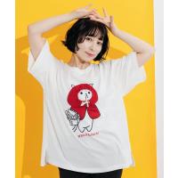 tシャツ Tシャツ メンズ 342101：ネコ頭巾ちゃんアップリケ刺繍Tシャツ | ZOZOTOWN Yahoo!店