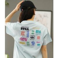 tシャツ Tシャツ レディース RVCA/ルーカ バックプリントTシャツ オーバーサイズ BE04C-P22 | ZOZOTOWN Yahoo!店