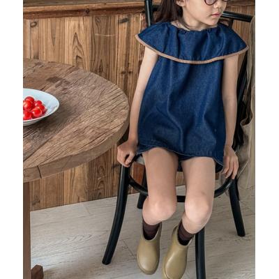 デニムベスト キッズ（サイズ（身長）：120cm）の商品一覧 通販  