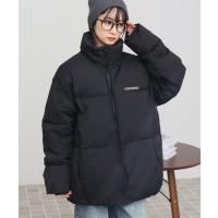 ダウンジャケット ダウン 「CONVERSE/コンバース」ビッグシルエット ファイバーダウン スタンドジャケット メンズ レディース