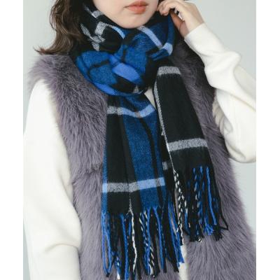 チェック ストール 青のおすすめ人気商品一覧 通販 - Yahoo!ショッピング