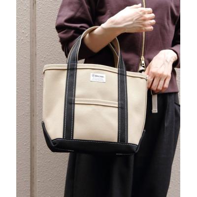 美品)ORCIVAL トートバッグ キャンバス チャコールグレー ORCIVAL 