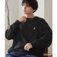 トレーナー スウェット KANGOL/カンゴール 別注 ロゴ ワンポイント刺繍 オーバーサイズ スウェットプルオーバー メンズ レディース