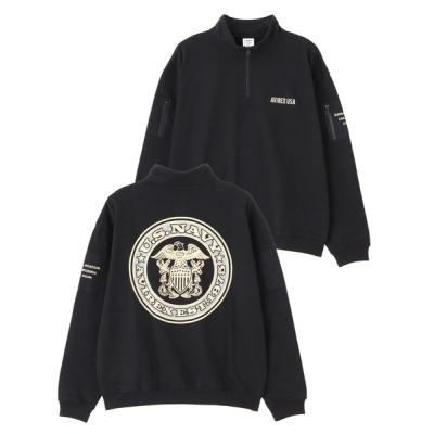 アバクロハーフジップトレーナー（メンズトップス） | ファッション の