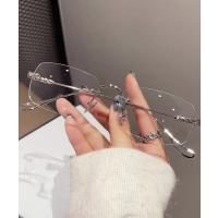 伊達メガネ メガネ 眼鏡 スクエアレンズクリアメガネ レディース メンズ