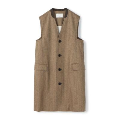 ウールロングジレ ウールロングジレ（レディースファッション）（性別：レディース