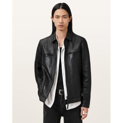 ALLSAINTS オールセインツ 羊革 レザー ライダースジャケット ブラックレザージャケット | オールセインツ 公式オンラインストア